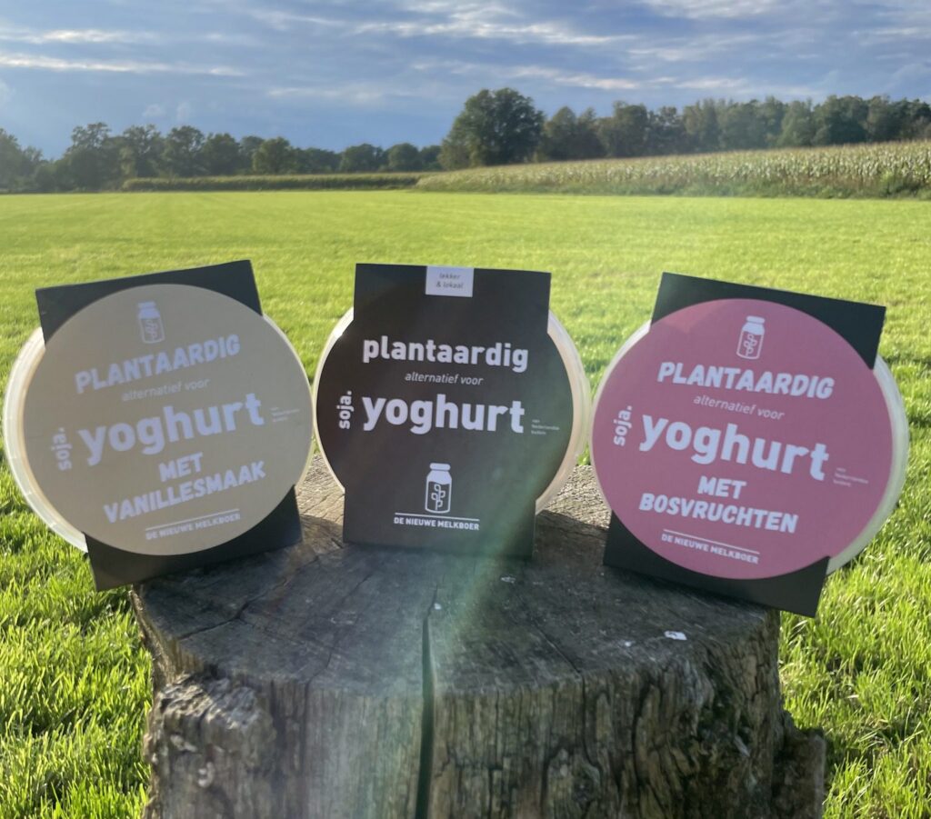 Plantaardige yoghurt soja