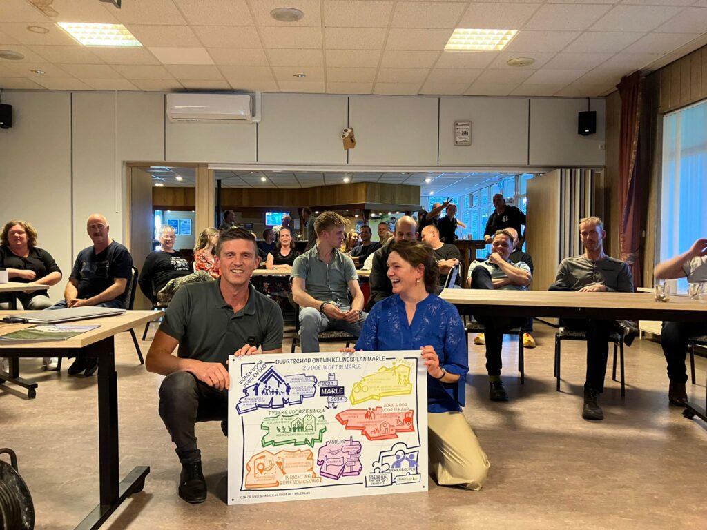 Inwoners zijn trots op de dorpsvisie die ze met Stimuland ontwikkeld hebben.