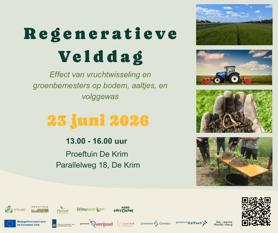 Regeneratieve landbouw groenbemesters aaltjes